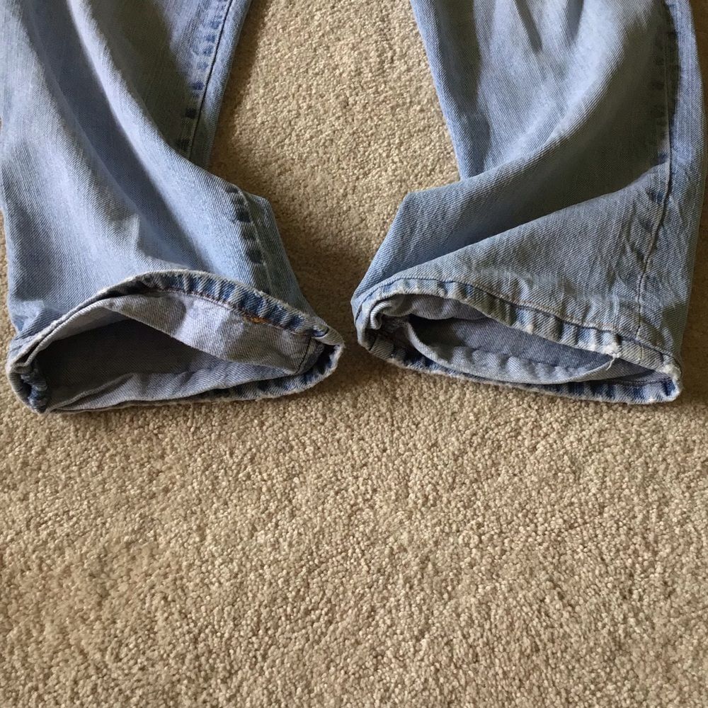 Vintage Ralph Lauren Saturday Jeans Light Blue Denim - Picture 2 of 9